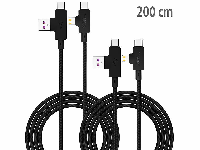 ; Multi-USB-Kabel für USB A und C, Micro-USB und 8-PIN Multi-USB-Kabel für USB A und C, Micro-USB und 8-PIN Multi-USB-Kabel für USB A und C, Micro-USB und 8-PIN 