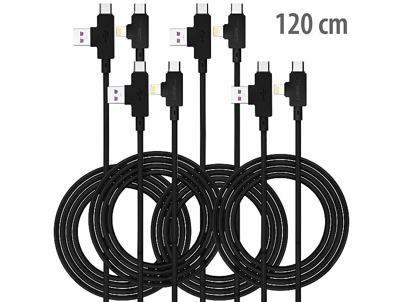 ; Multi-USB-Kabel für USB A und C, Micro-USB und 8-PIN Multi-USB-Kabel für USB A und C, Micro-USB und 8-PIN Multi-USB-Kabel für USB A und C, Micro-USB und 8-PIN 