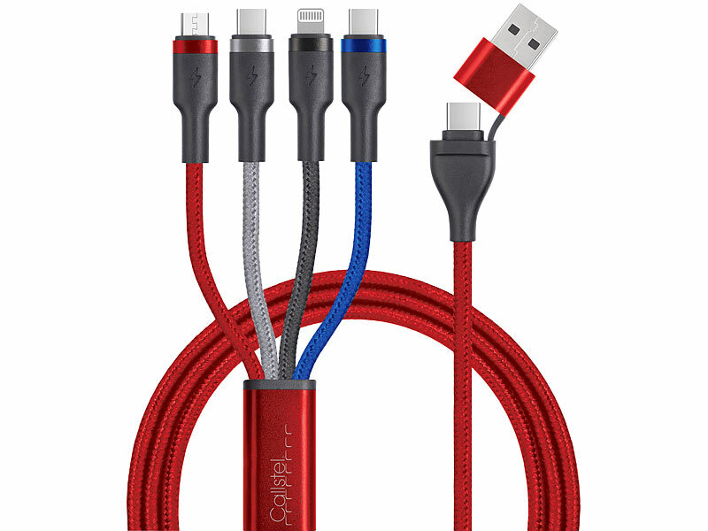 revolt Kompaktes Kfz-USB-Ladegerät mit 2 Lade-Ports, 4,8 A, 12/24