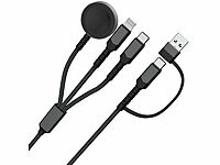 ; Multi-USB-Kabel für USB A und C, Micro-USB und 8-PIN Multi-USB-Kabel für USB A und C, Micro-USB und 8-PIN Multi-USB-Kabel für USB A und C, Micro-USB und 8-PIN Multi-USB-Kabel für USB A und C, Micro-USB und 8-PIN 