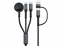 ; Multi-USB-Kabel für USB A und C, Micro-USB und 8-PIN Multi-USB-Kabel für USB A und C, Micro-USB und 8-PIN Multi-USB-Kabel für USB A und C, Micro-USB und 8-PIN 