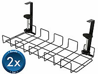 Callstel Steckdosenleistenhalter, Kabelmanagementsystem, Kabelleiste