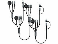 ; Multi-USB-Kabel für USB A und C, Micro-USB und 8-PIN Multi-USB-Kabel für USB A und C, Micro-USB und 8-PIN Multi-USB-Kabel für USB A und C, Micro-USB und 8-PIN 