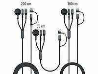 ; Multi-USB-Kabel für USB A und C, Micro-USB und 8-PIN Multi-USB-Kabel für USB A und C, Micro-USB und 8-PIN Multi-USB-Kabel für USB A und C, Micro-USB und 8-PIN 