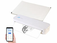 Callstel Taschen-Thermodrucker, Akku Foto Thermodrucker; Mobiler Akku-Thermodrucker für Android und iOS, Selbstklebende Thermorollen, BPA-frei Mobiler Akku-Thermodrucker für Android und iOS, Selbstklebende Thermorollen, BPA-frei Mobiler Akku-Thermodrucker für Android und iOS, Selbstklebende Thermorollen, BPA-frei 