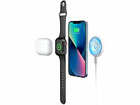 Callstel Handy-Ladegeräte iPhone, 3in1 Multi Lade-Kabel