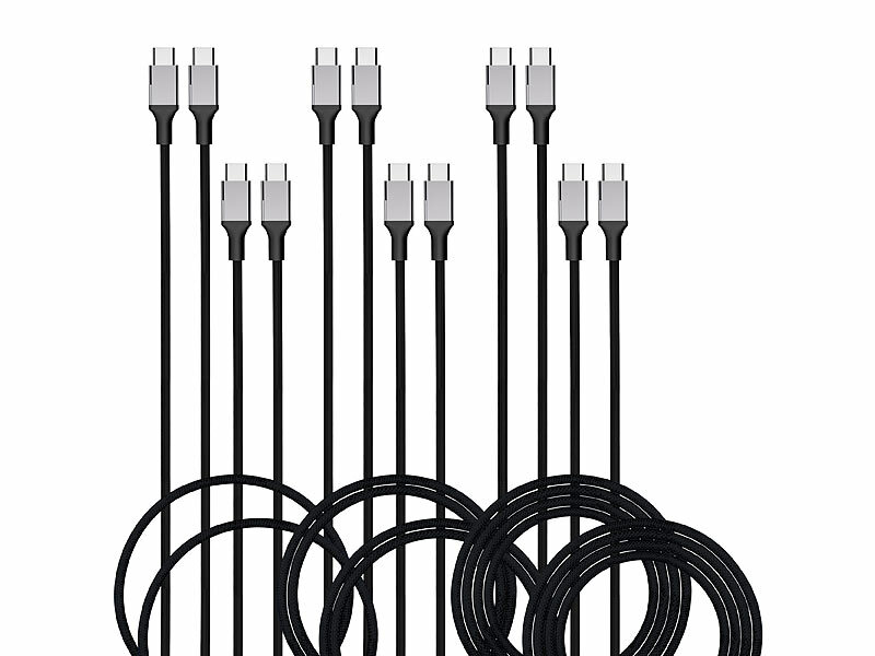 ; 4in1-USB-Kabel für USB-A oder -C zu USB-C und 8-PIN 4in1-USB-Kabel für USB-A oder -C zu USB-C und 8-PIN 4in1-USB-Kabel für USB-A oder -C zu USB-C und 8-PIN 