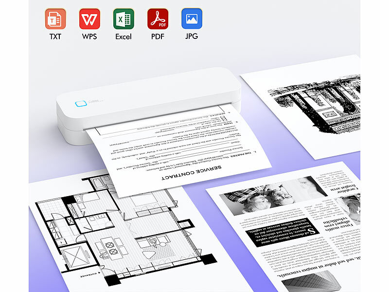 ; Mobiler Akku-Thermodrucker für Android und iOS, Selbstklebende Thermorollen, BPA-frei Mobiler Akku-Thermodrucker für Android und iOS, Selbstklebende Thermorollen, BPA-frei Mobiler Akku-Thermodrucker für Android und iOS, Selbstklebende Thermorollen, BPA-frei 