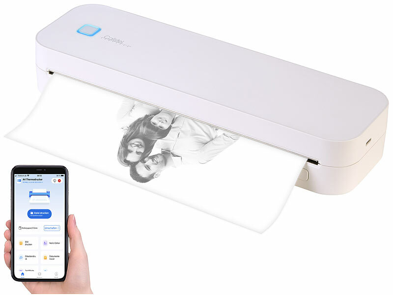 ; Mobiler Akku-Thermodrucker für Android und iOS, Selbstklebende Thermorollen, BPA-frei Mobiler Akku-Thermodrucker für Android und iOS, Selbstklebende Thermorollen, BPA-frei Mobiler Akku-Thermodrucker für Android und iOS, Selbstklebende Thermorollen, BPA-frei 